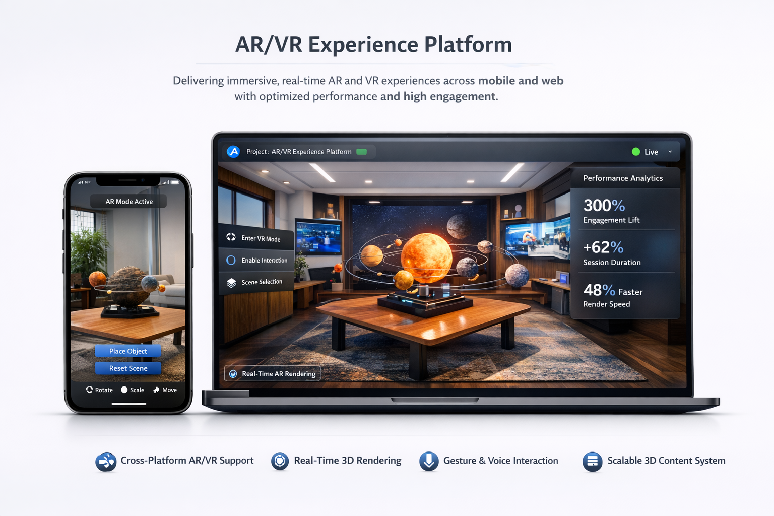 AR/VR Experience Platform